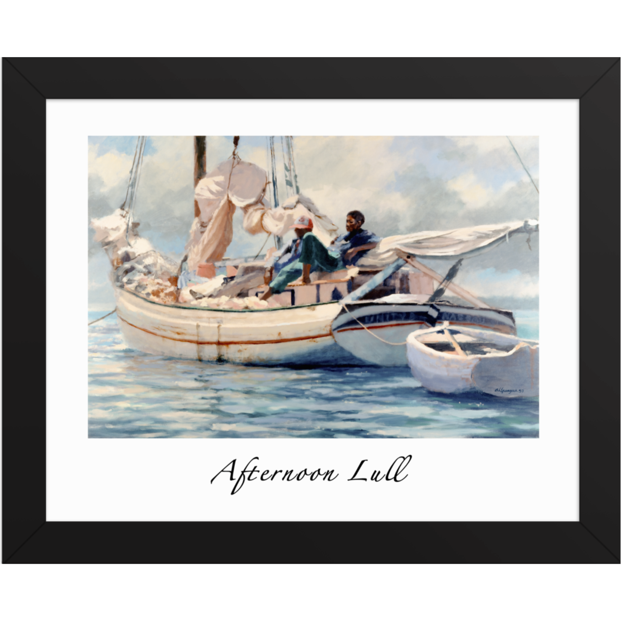 Afternoon Lull Framed Poster