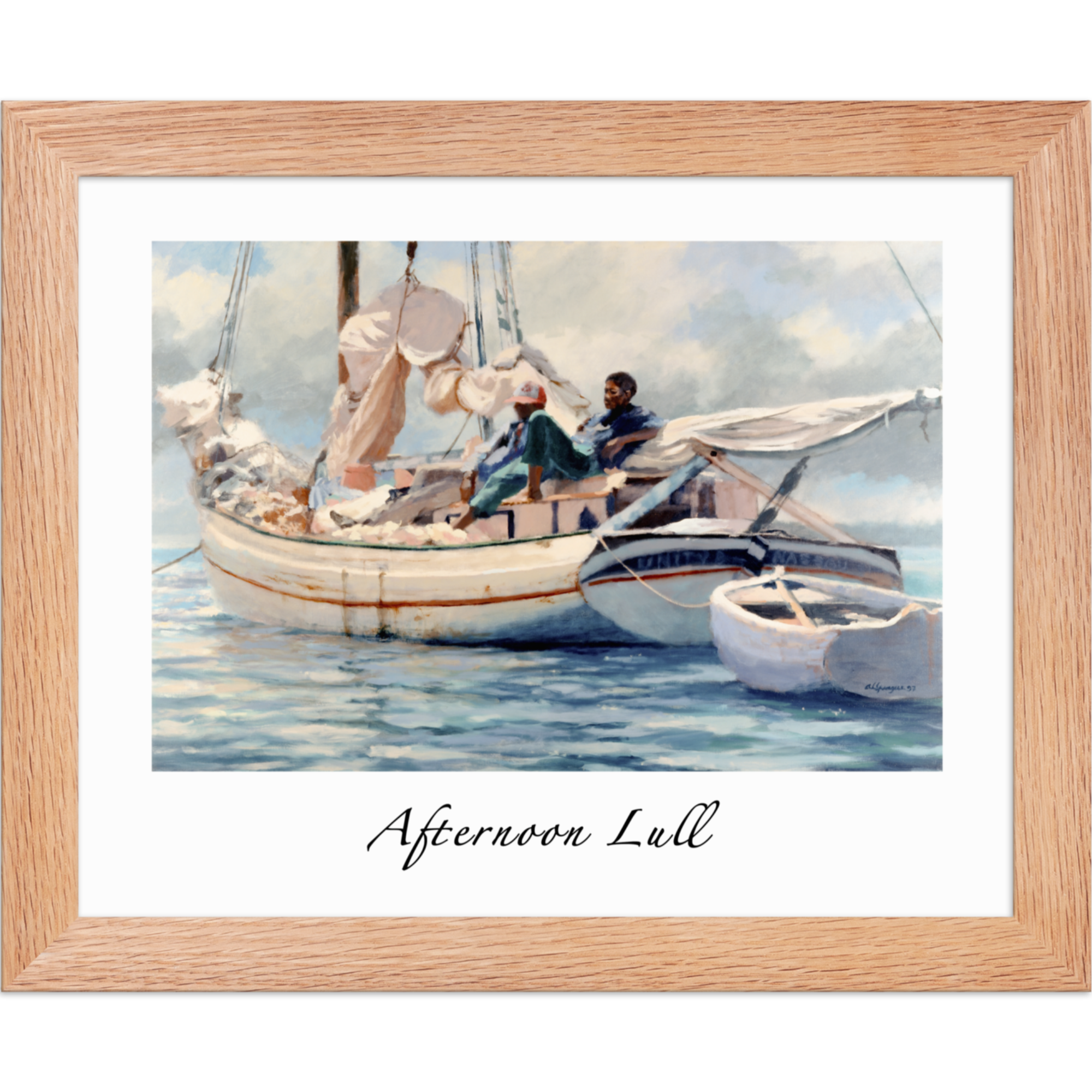 Afternoon Lull Framed Poster