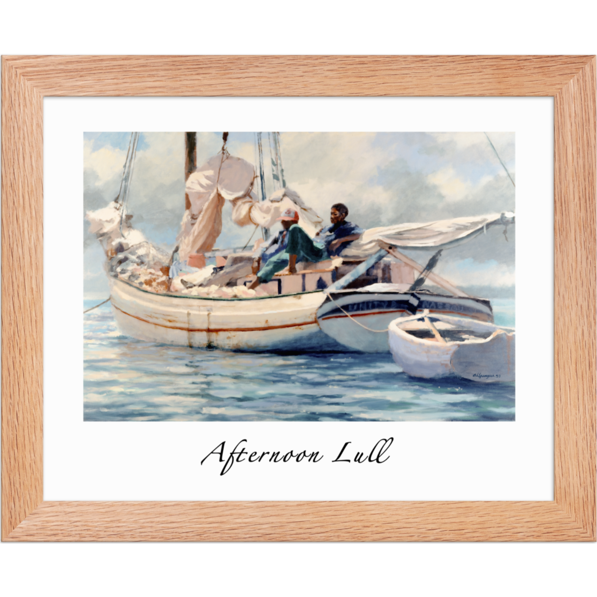 Afternoon Lull Framed Poster