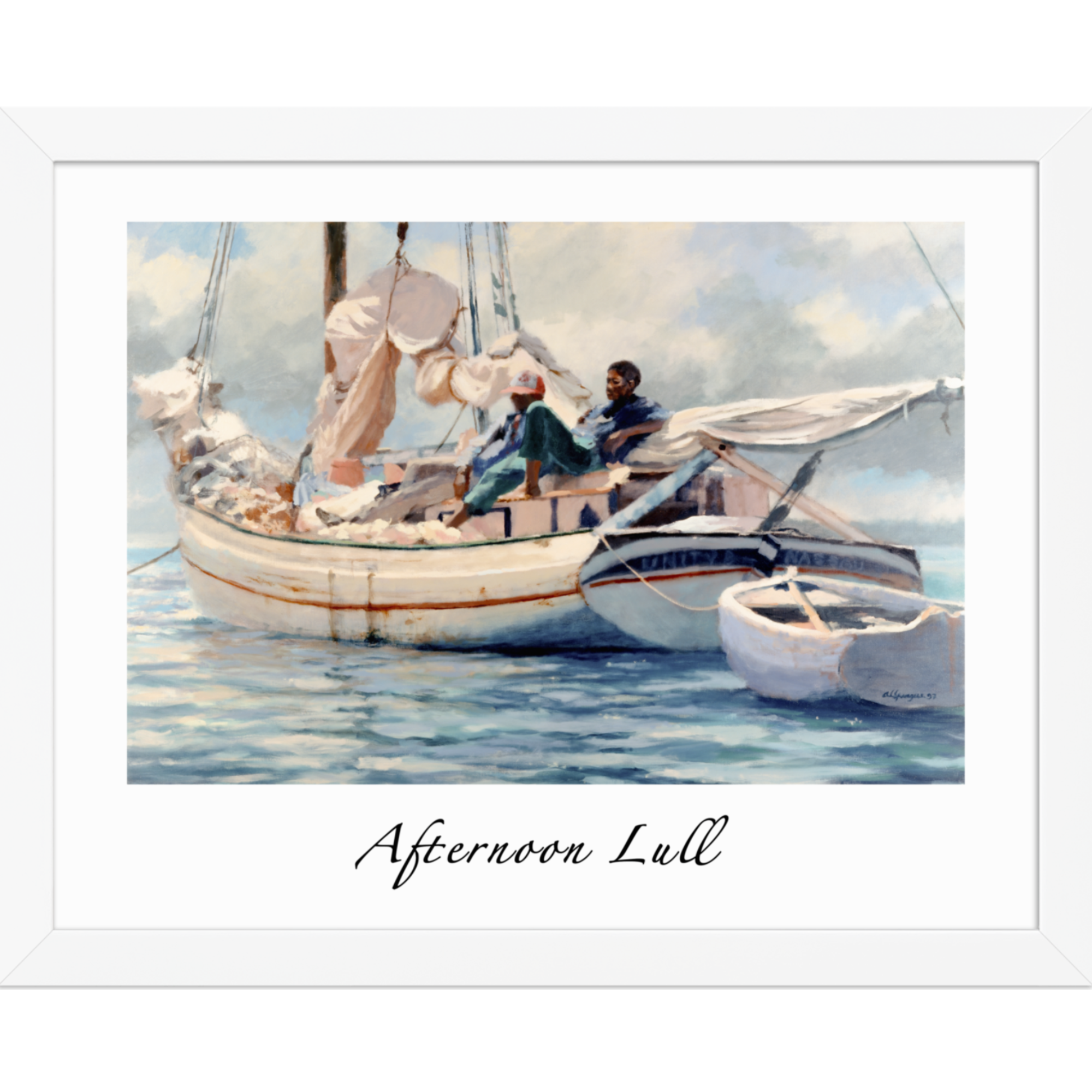 Afternoon Lull Framed Poster