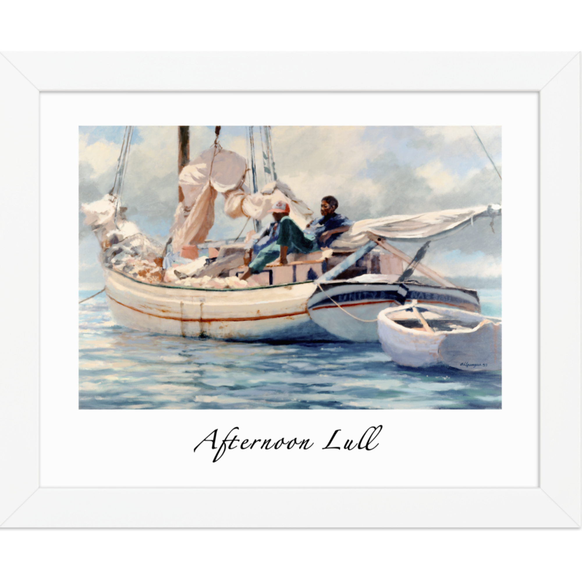 Afternoon Lull Framed Poster