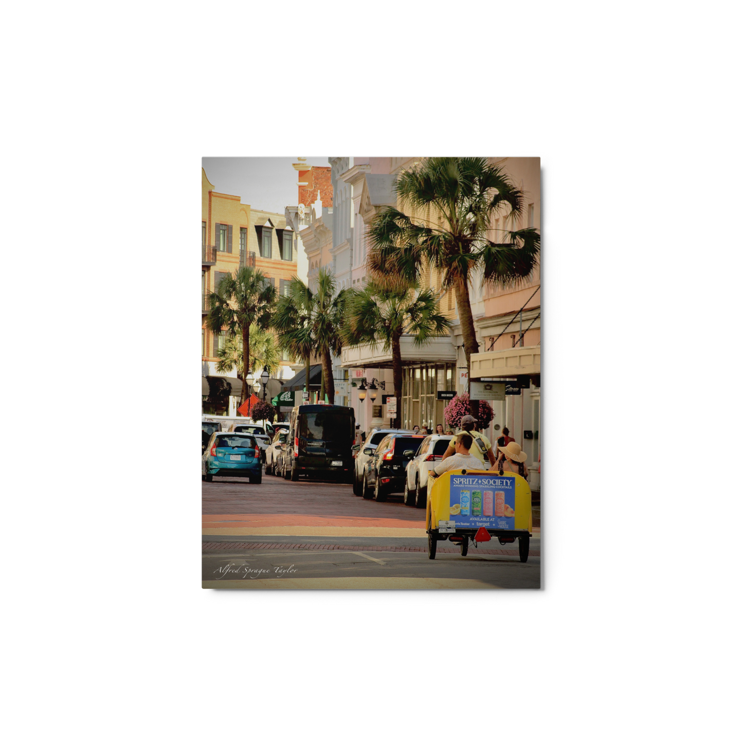 Charleston, SC: "Journey Back Home", 11 x 14 Metal Print