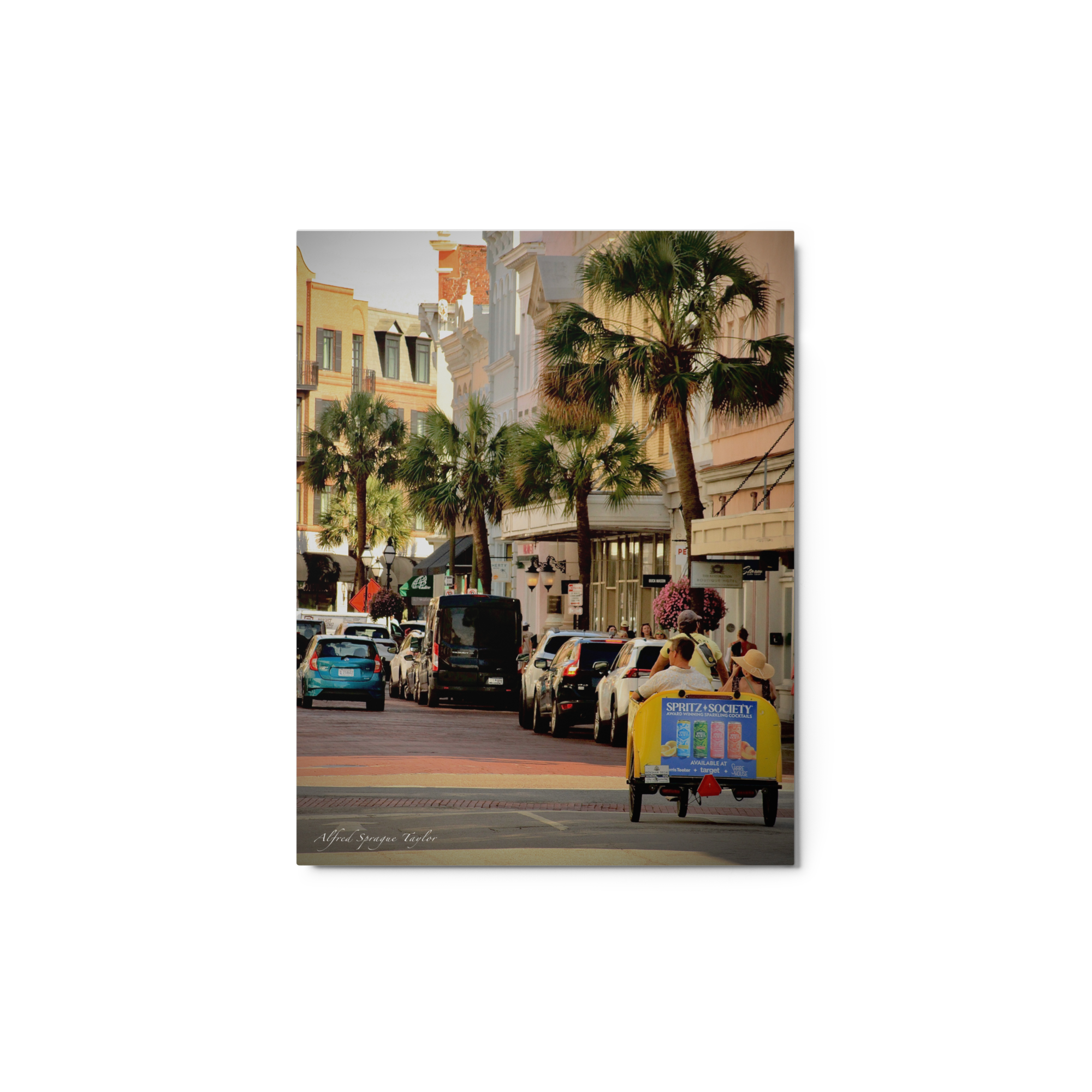 Charleston, SC: "Journey Back Home", 11 x 14 Metal Print