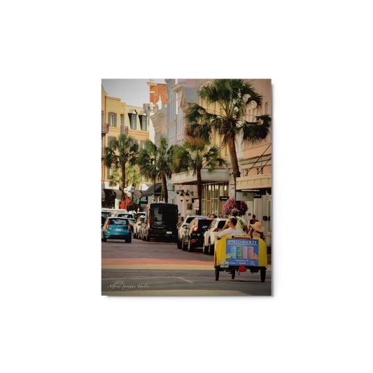 Charleston, SC: "Journey Back Home", 11 x 14 Metal Print