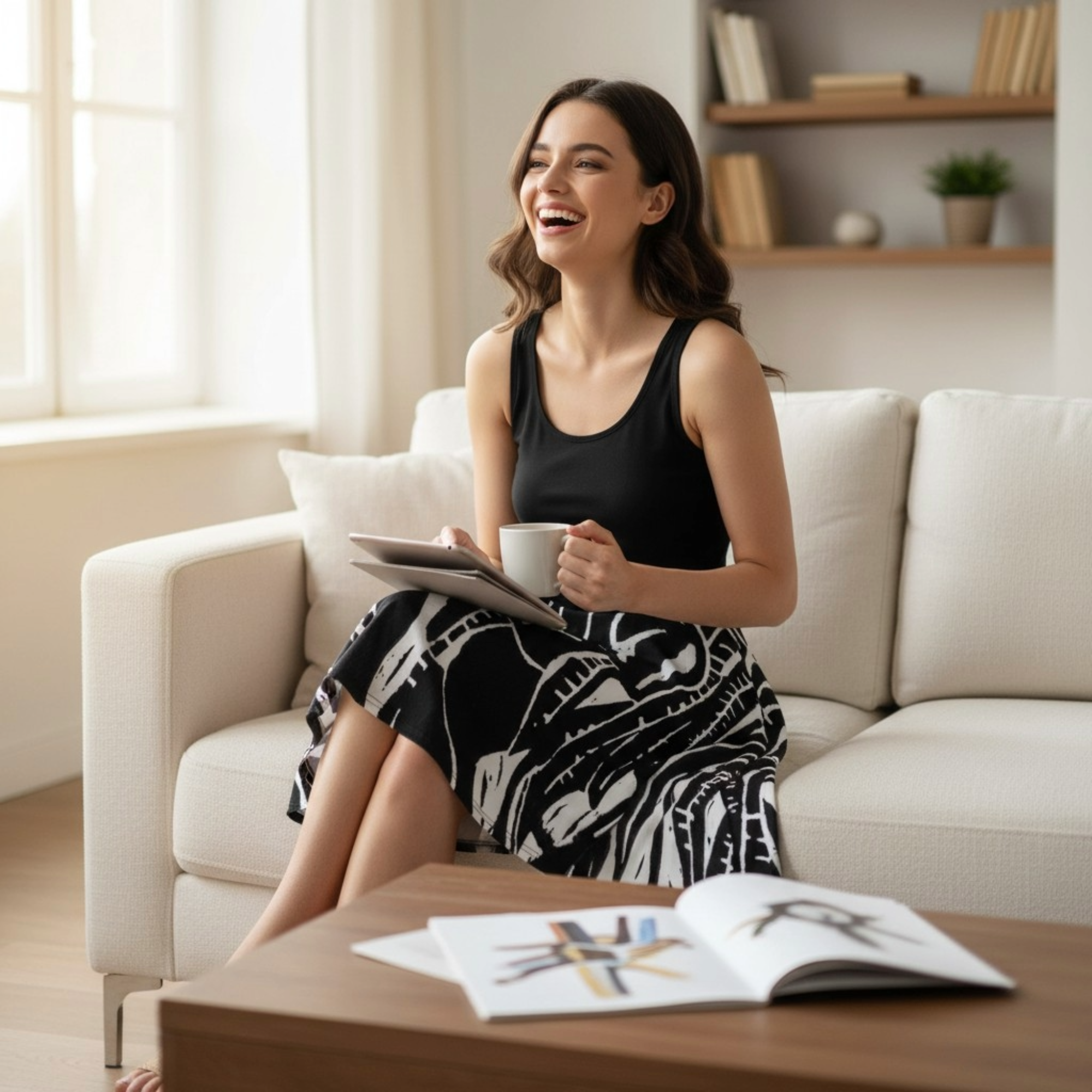 Mangos Mangos Mangos Skater Dress