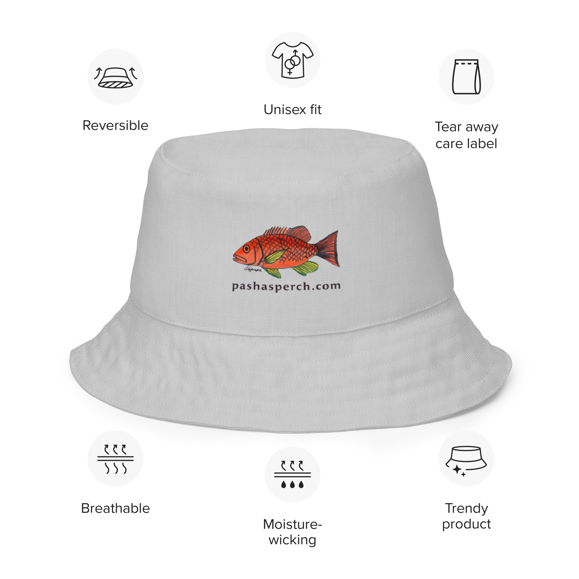 Papagallo Reversible Bucket Hat