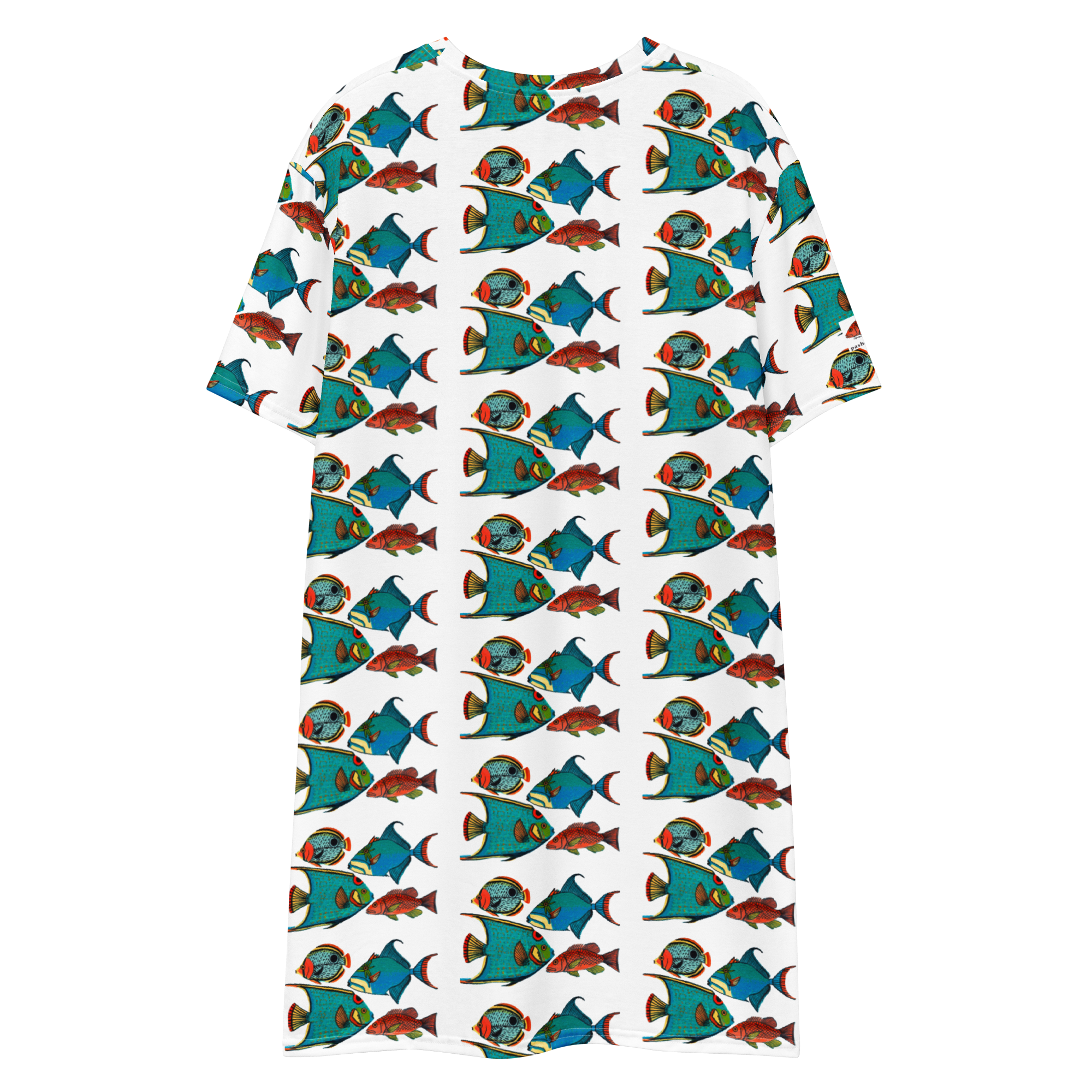 Pesces Tropicales T-shirt Dress
