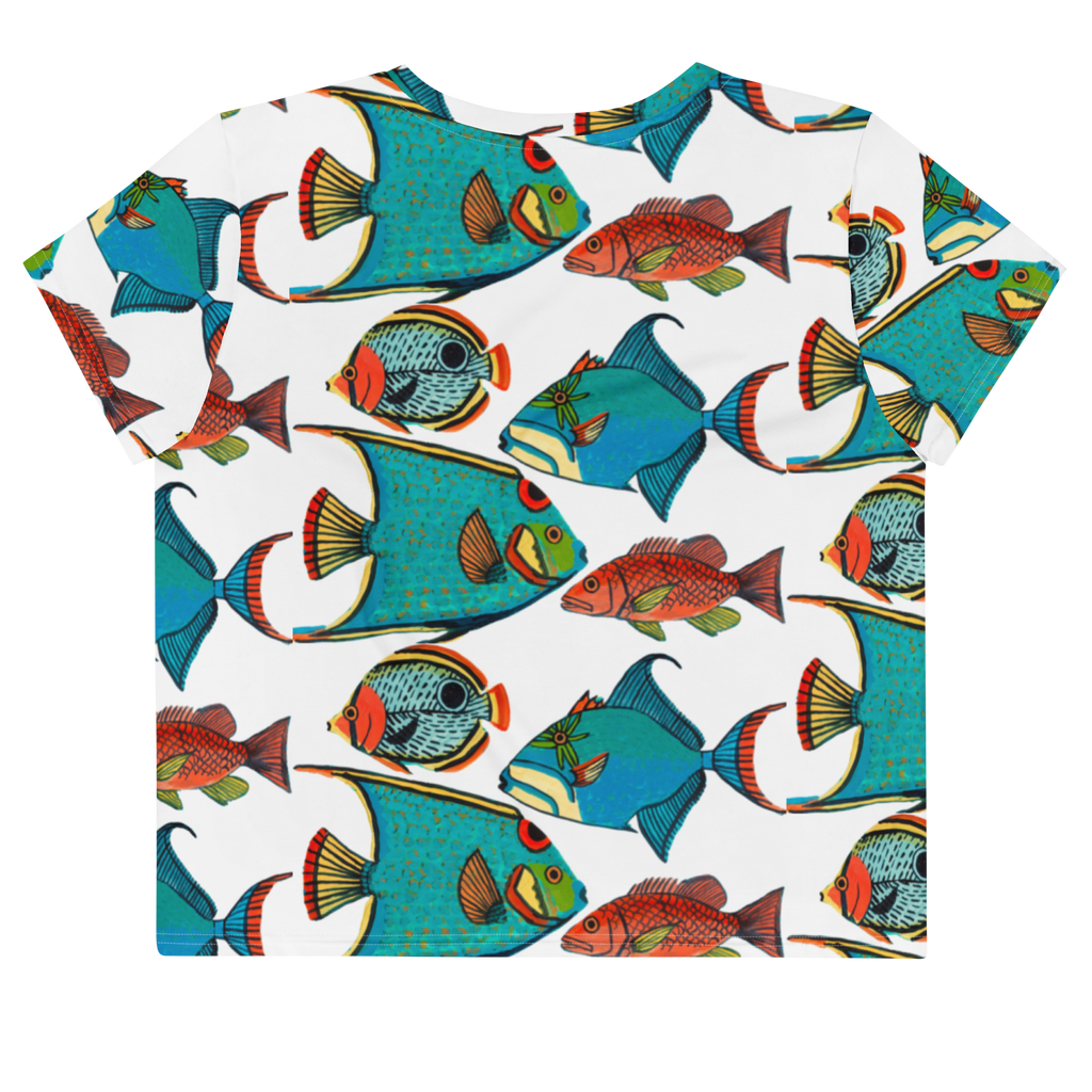 Pesces Tropicales Crop Tee