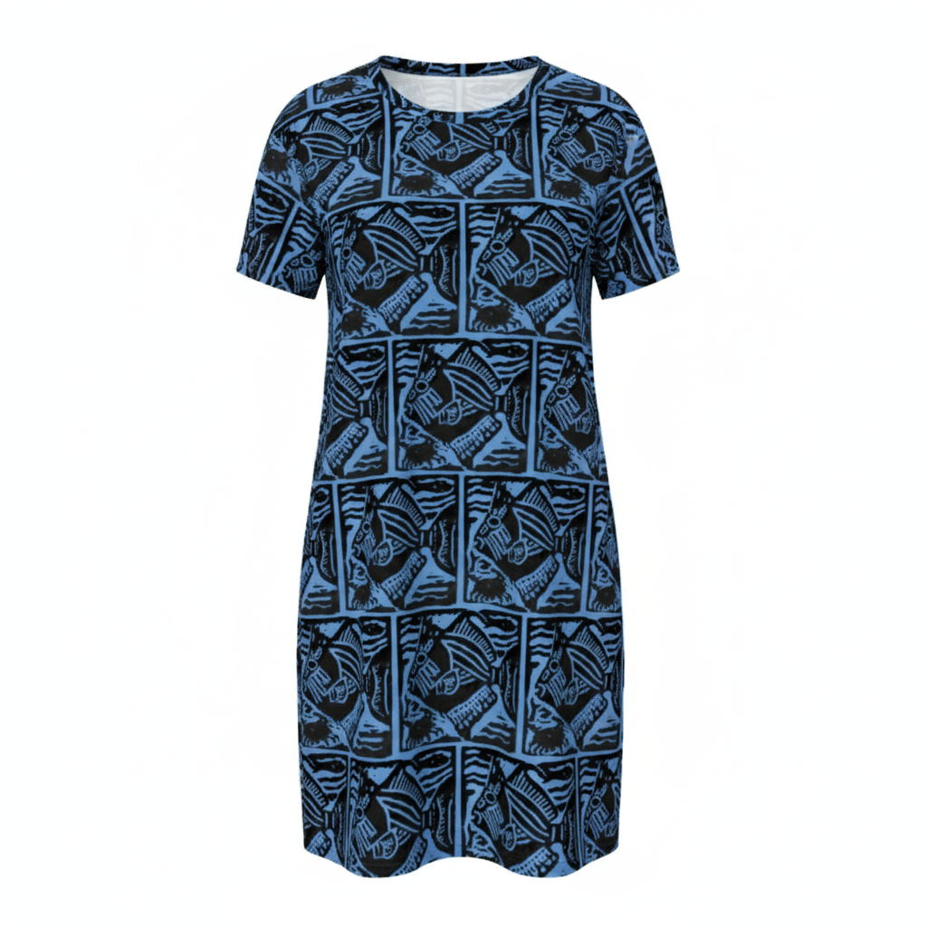 Queen Triggerfish T-Shirt Dress