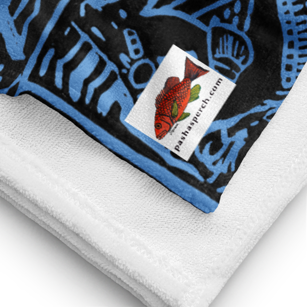Queen Triggerfish Beach Towel