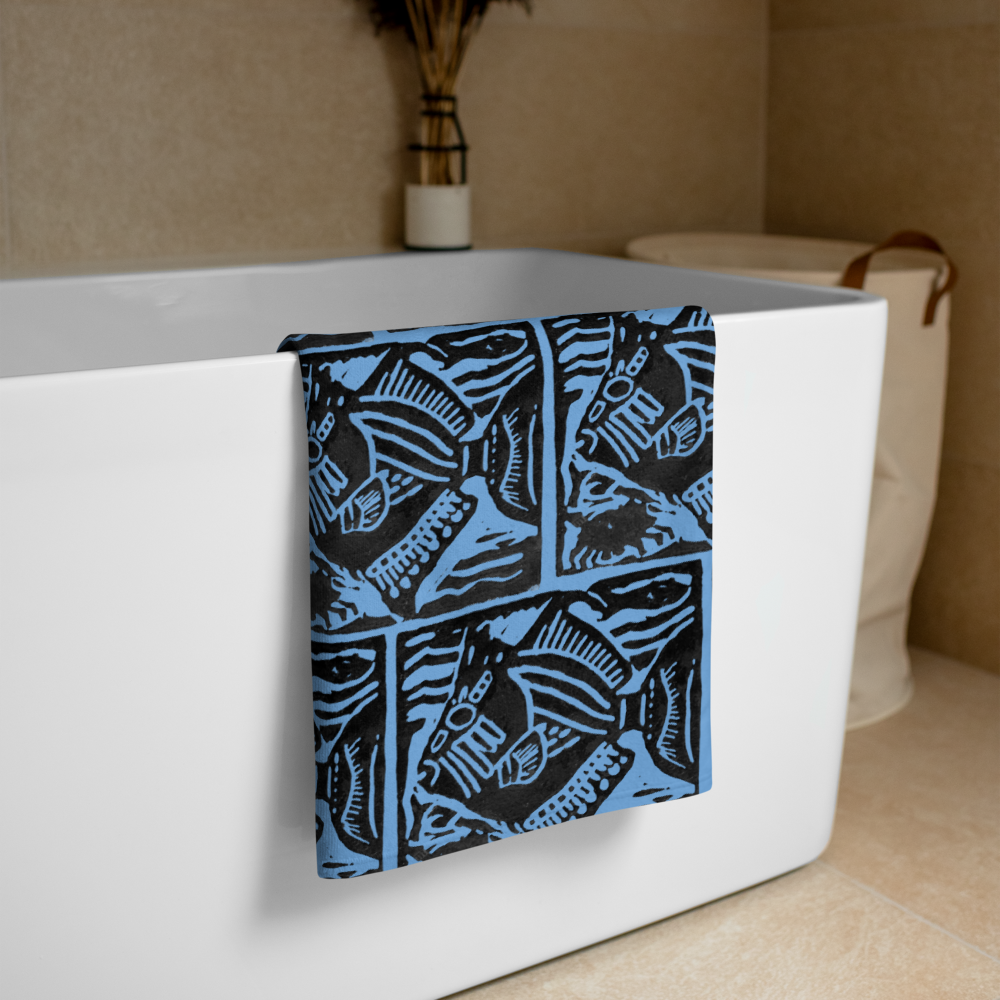 Queen Triggerfish Beach Towel