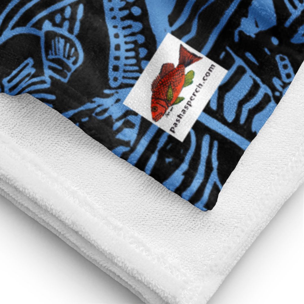 Queen Triggerfish Beach Towel