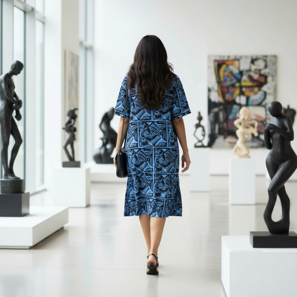 Queen Triggerfish T-Shirt Dress