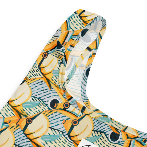 Spotted Reef Fish Reusable Shopping Bag