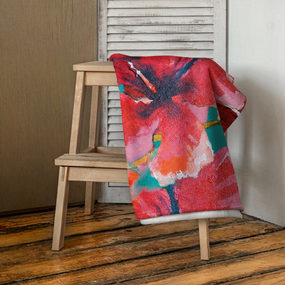 Taboga Hibiscus Towel