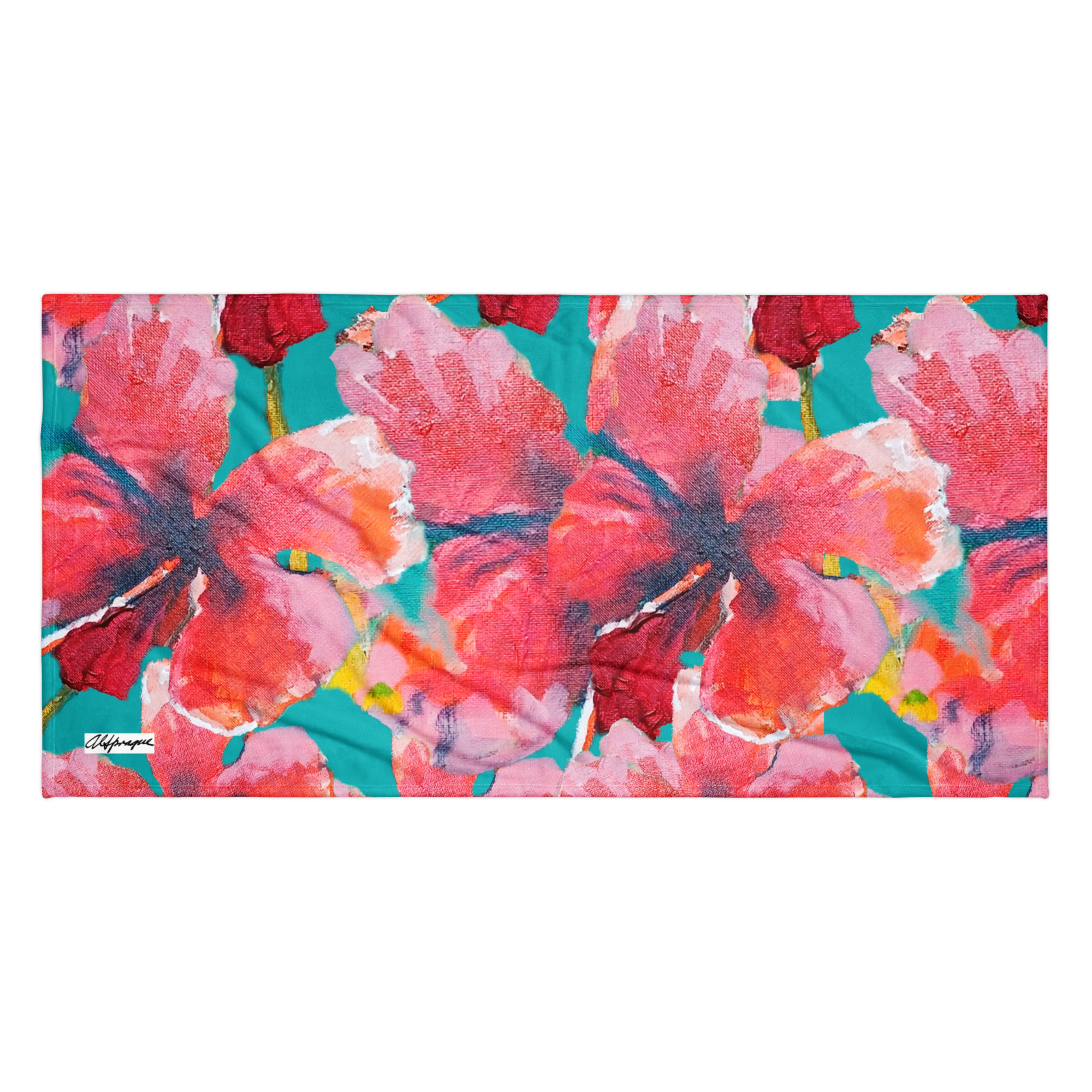Taboga Hibiscus Towel