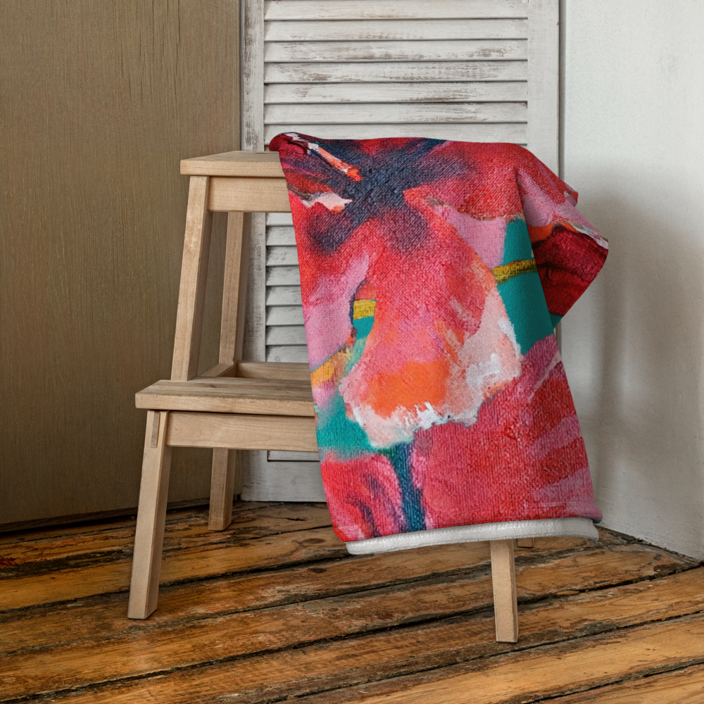 Taboga Hibiscus Towel