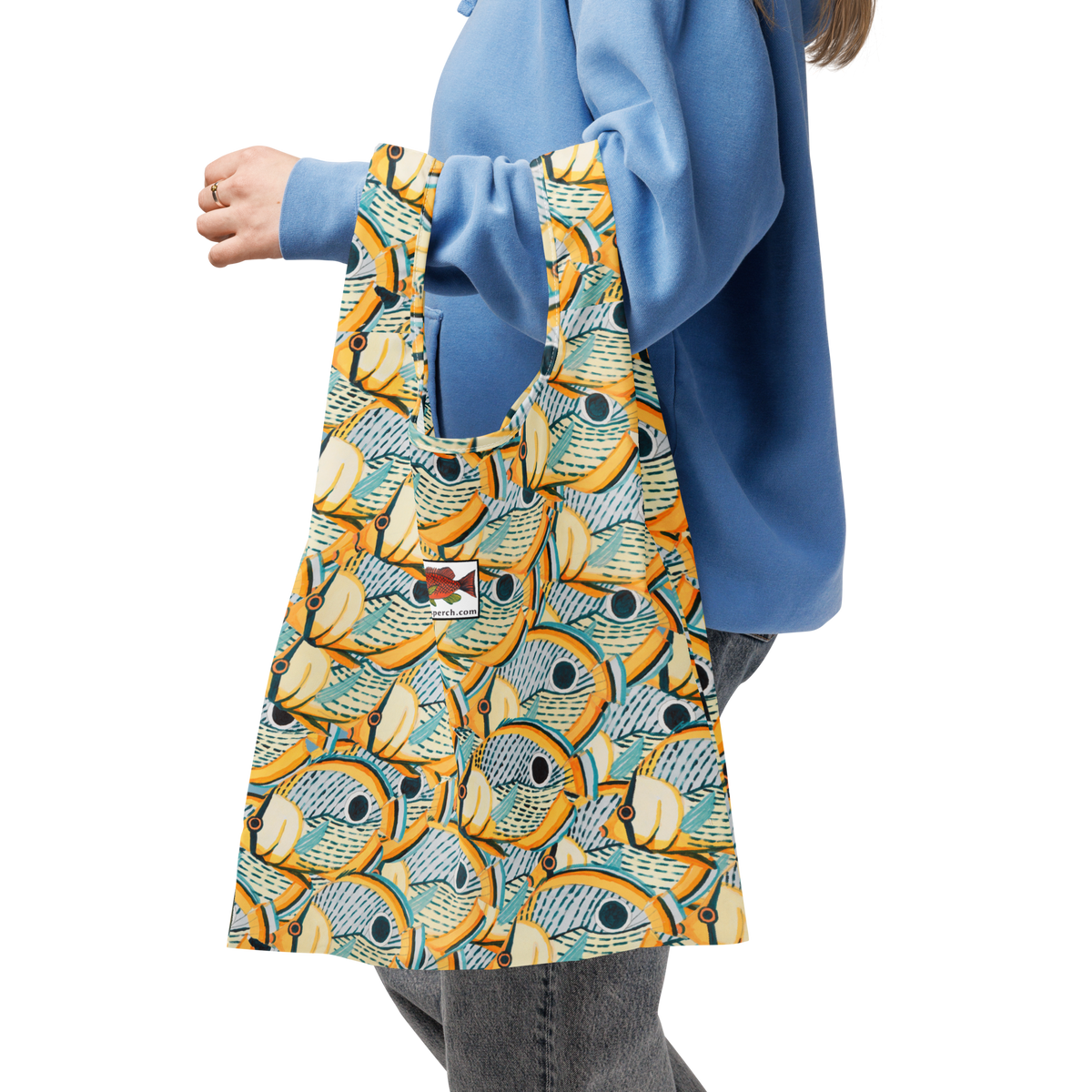 Spotted Reef Fish Shopping Bag