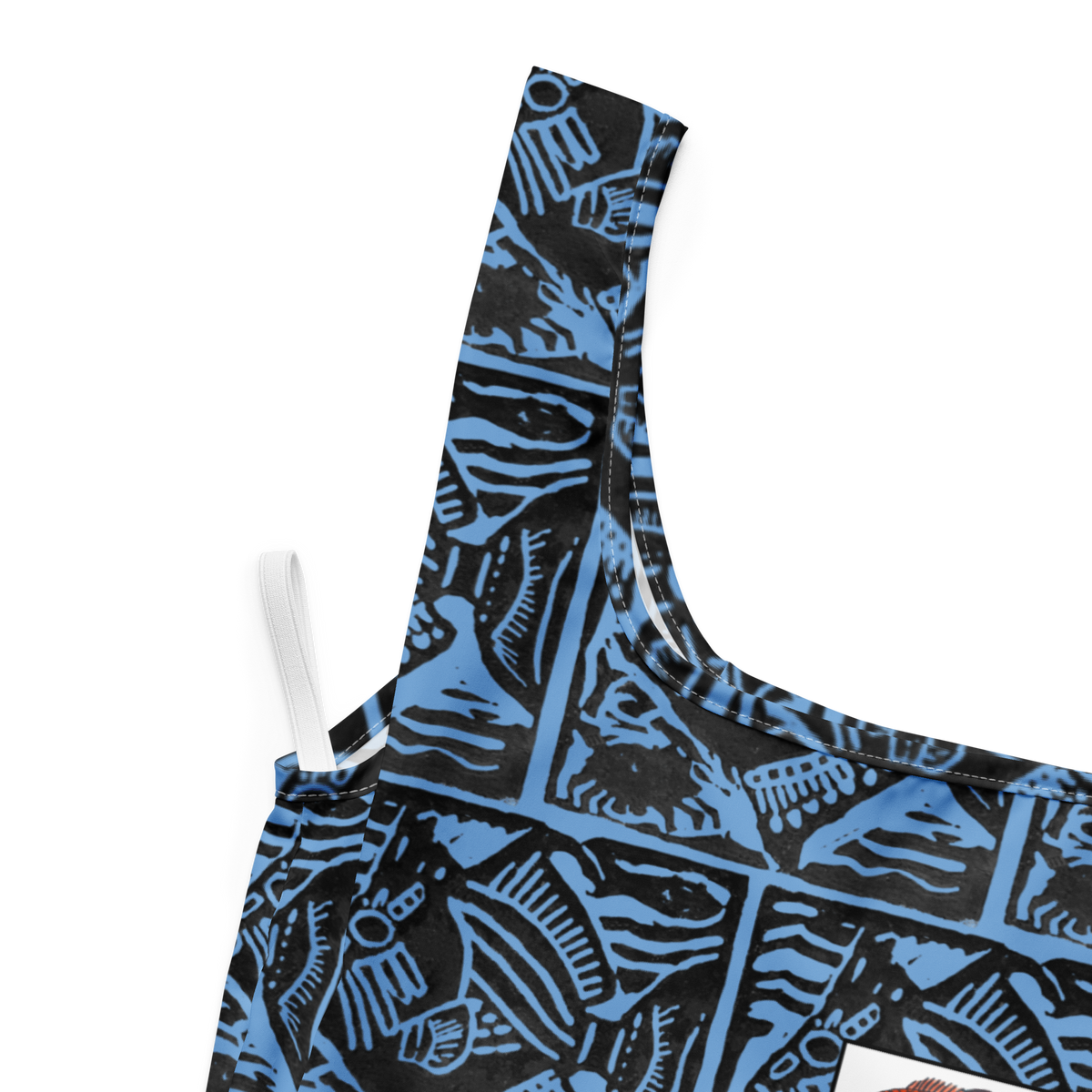 Queen Triggerfish Shopping Bag